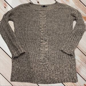 AMERICAN EAGLE Women’s Small Tan & Black Sweater
